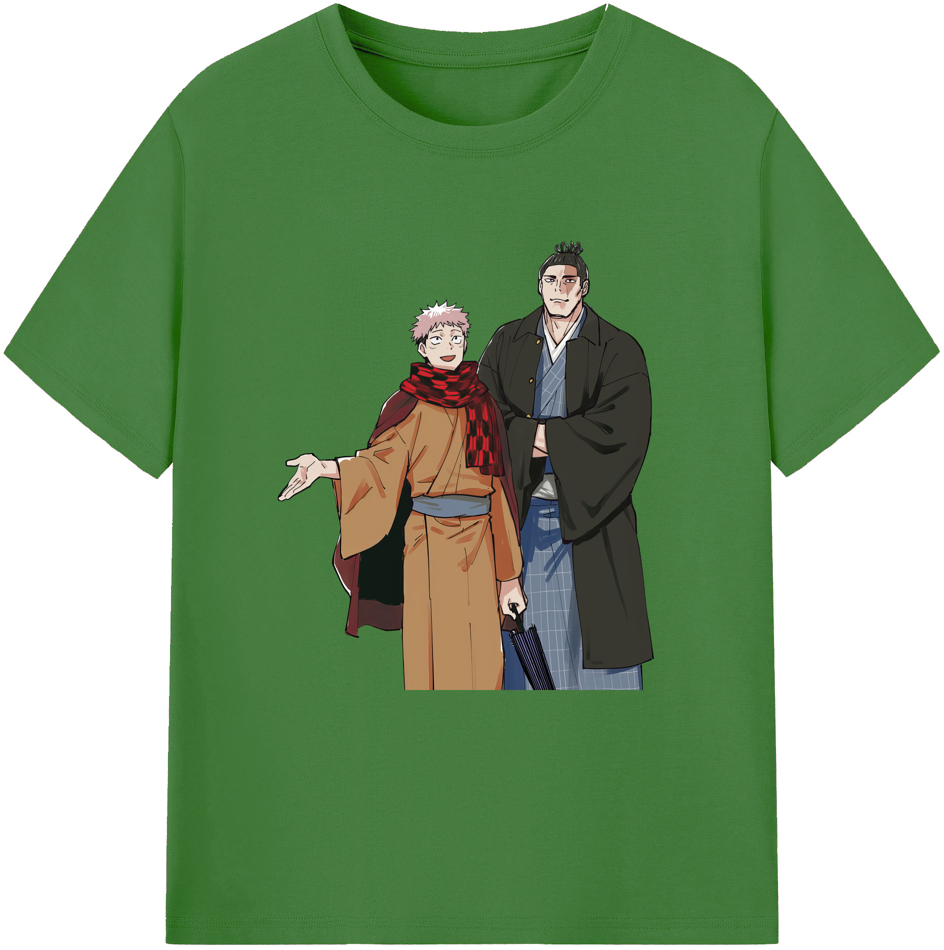 （画像用） 呪術廻戦 Jujutsu Kaisen レディースカジュアルプリントTシャツ（綿100％）